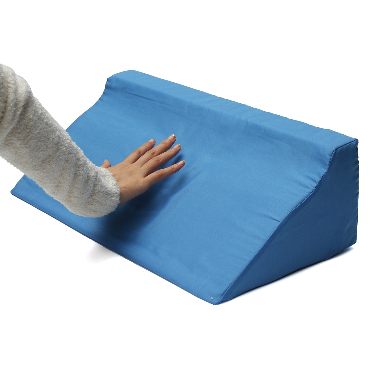 Acid-Reflux-Foam-Bed-Wedge-Pillow-Leg-Elevation-Back-Lumbar-Support-Cushions-1259102-4