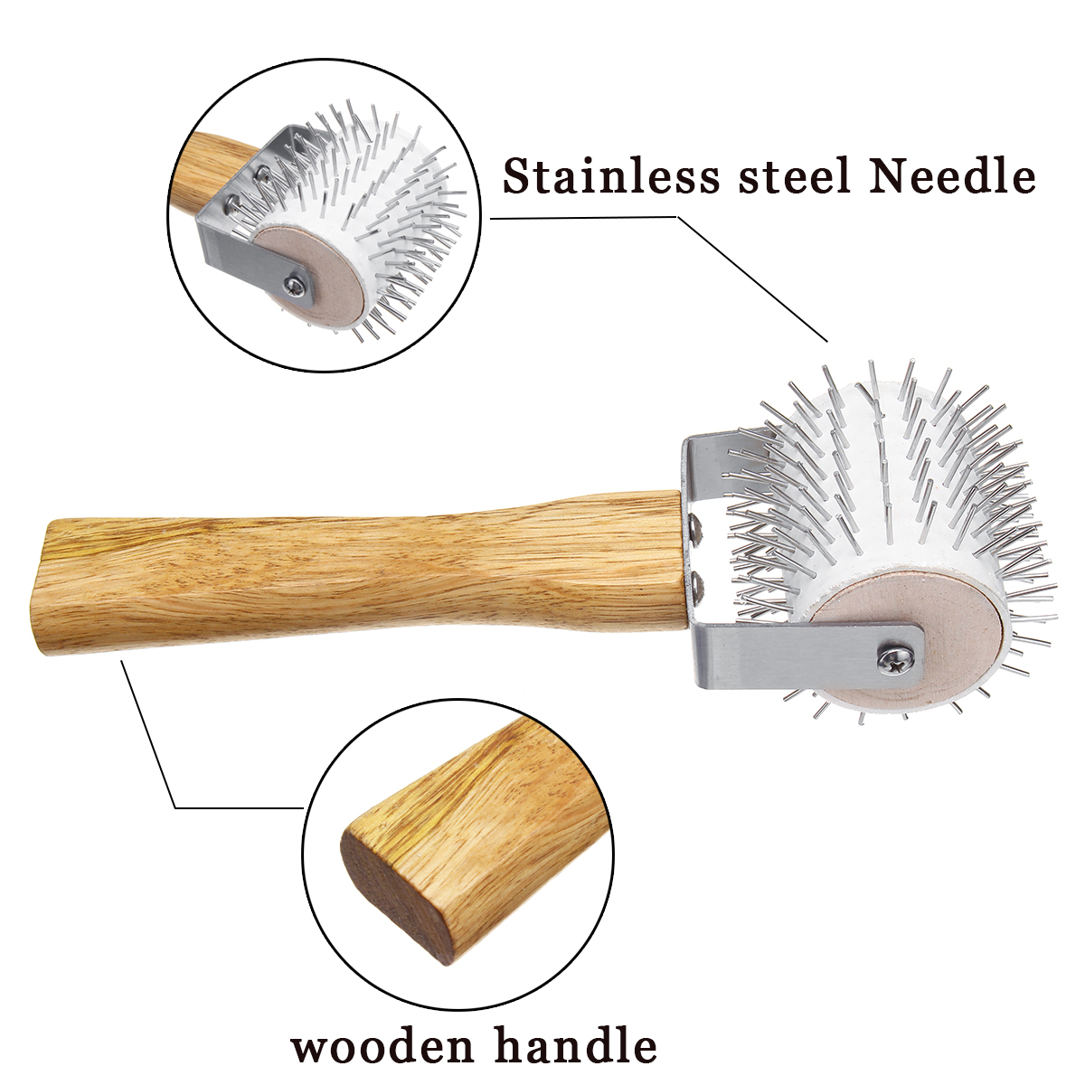 Honey-Uncapping-Roller-Extracting-Needle-Roller-Bee-Comb-Beekeeping-Tools-Set-1437680-3