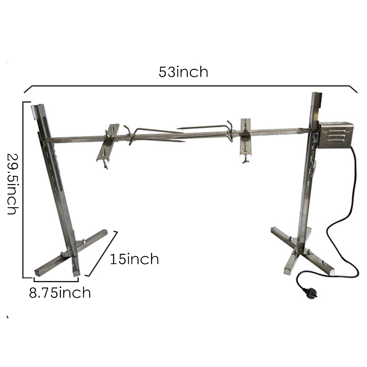 Large-Grill-Rotisserie-Spit-Roaster-Rod-Charcoal-BBQ-Pig-Chicken-15W-Motor-Kit-1336953-11