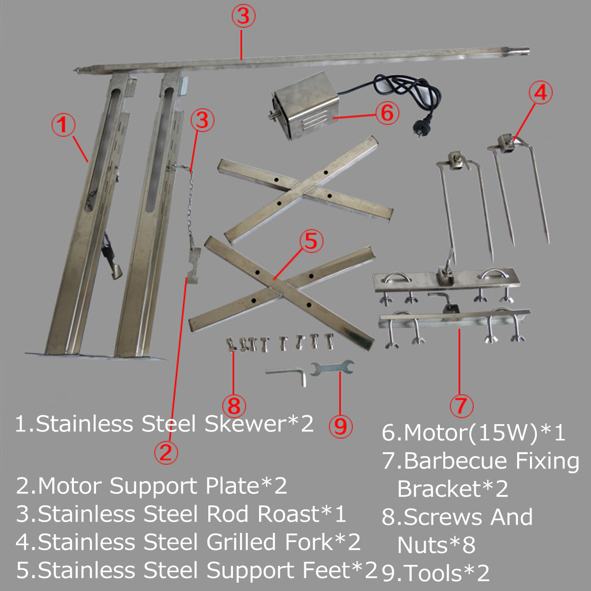 Large-Grill-Rotisserie-Spit-Roaster-Rod-Charcoal-BBQ-Pig-Chicken-15W-Motor-Kit-1336953-8