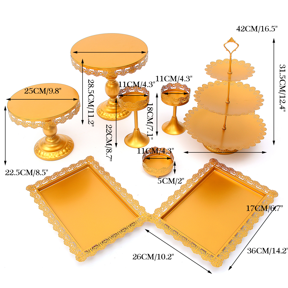 Wedding-Cake-Stand-Crystal-Decor-Supplies-Metal-Cupcake-Holder-Crystal-Plates-Set-1451939-5