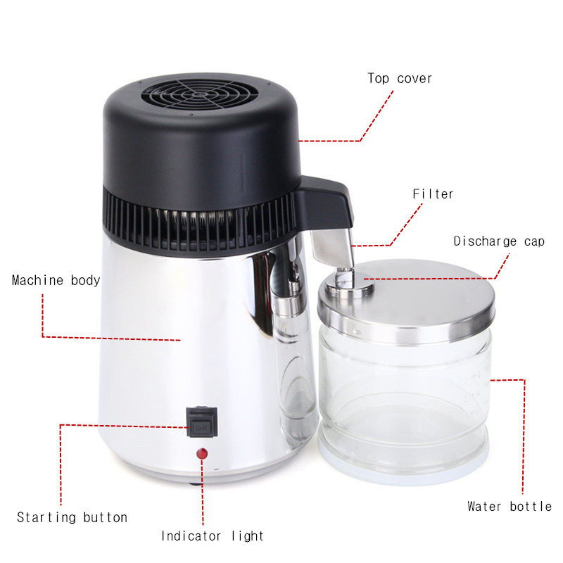 110V-4L-Pure-Water-Distiller-750W-Stainless-Steel-Purifier-Filter-Machine-w-Glass-Container-1283427-3