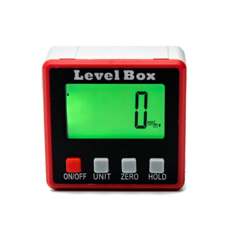 Red-Precision-Digital-Protractor-Inclinometer-Level-Box-Digital-Angle-Finder-Bevel-Box-with-Magnet-B-1413038-2
