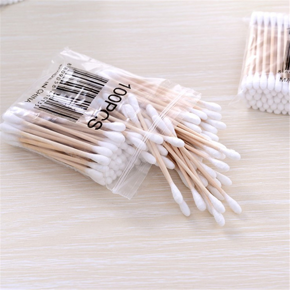 100x-Cotton-Swabs-Swab-Applicator-Q-Tips-Double-Head-Wooden-Stick-Cleaning-Tools-1582736-3