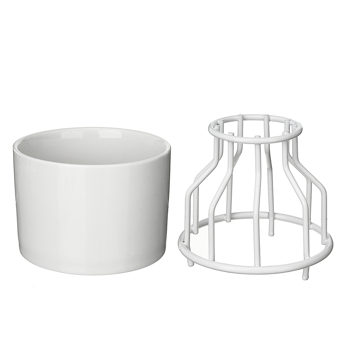 Ceramics-Vase-Simple-Iron-Frame-Hydroponics-Soil-Culture-Green-Radish-Insert-Flower-Pot-1457360-9