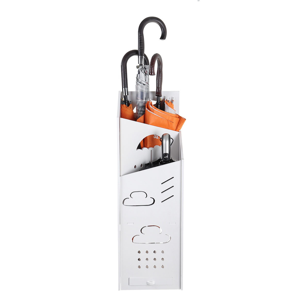 Multifunct-Hallway-Umbrella-Stand-Walking-Stick-Storage-Holder-Rack-Hook-Metal-Kitchen-Storage-Rack-1619601-9