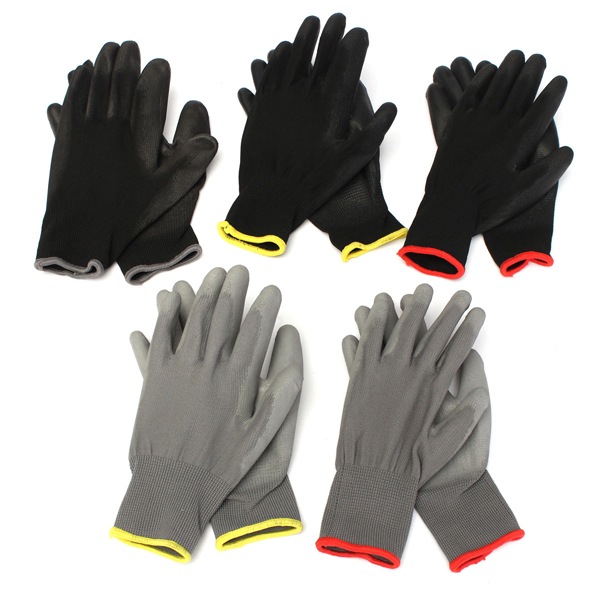 1-Pair-PU-Palm-Coated-Nylon-Precision-Protective-Safety-Work-Gloves-Light-Weight-993797-1
