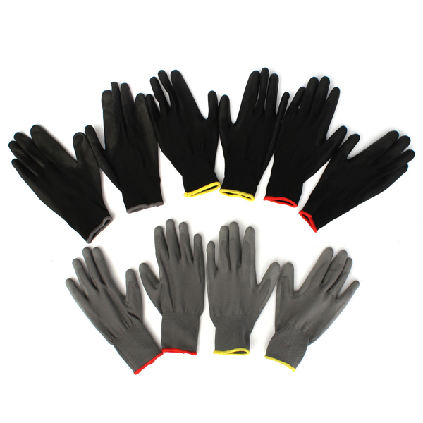 1-Pair-PU-Palm-Coated-Nylon-Precision-Protective-Safety-Work-Gloves-Light-Weight-993797-2