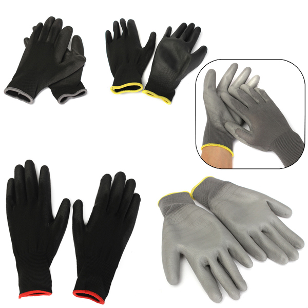 1-Pair-PU-Palm-Coated-Nylon-Precision-Protective-Safety-Work-Gloves-Light-Weight-993797-8