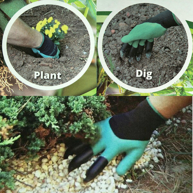 1-Pair-Safety-Gloves-Garden-Gloves-Rubber-TPR-Thermo-Plastic-Builders-Work-ABS-Plastic-Claws-1650884-3