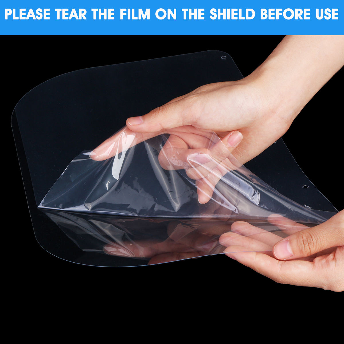 10Pcs-Shield1pcs-Support-Transparent-Protective-Full-Face-Visor-Protection-Safety-Adjustable-Work-Gu-1758249-7