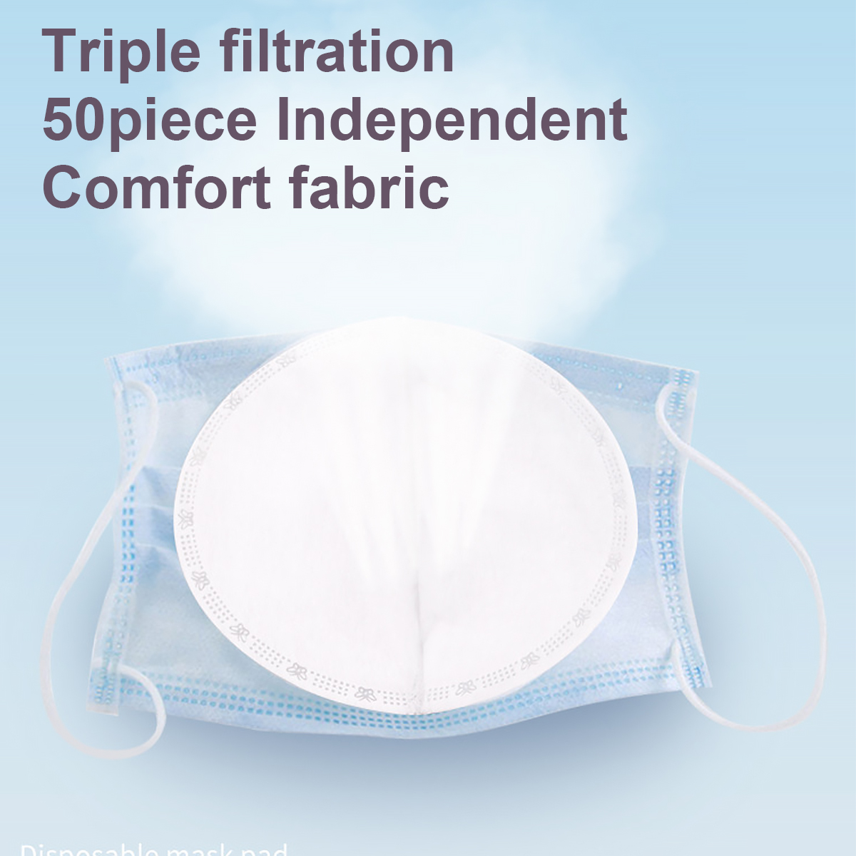50Pcs-Disposable-Filter-Melt-blown-Cloth-Replacement-Mask-Pads-for-Protective-Mask-1658262-6