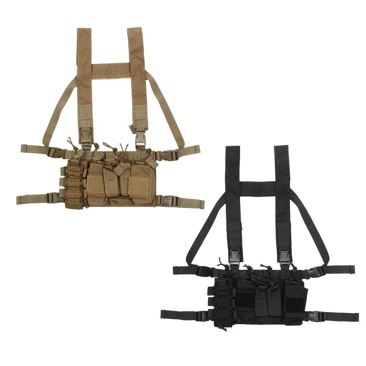 52x65cm-Nylon-Universal-Chest-Rig-Hunting-Vest-with-223308-Pouches-2-Colors-1358349-4