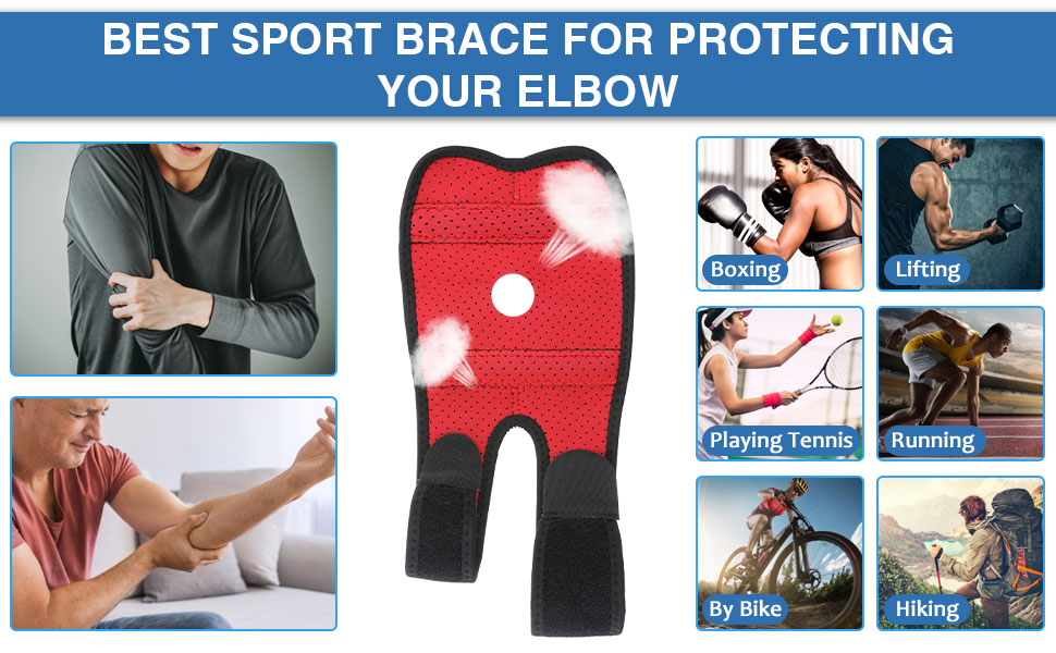 Adjustable-Elbow-Brace-Breathable-Neoprene-Support-with-Dual-Spring-Stabilisers-Arm-Wrap-Elbow-Strap-1648965-10