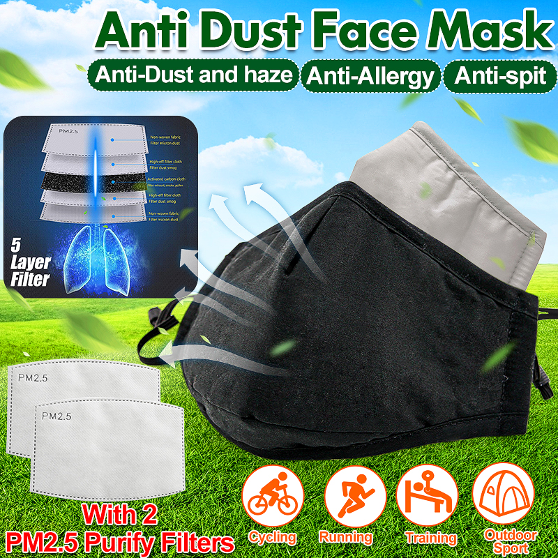 Cotton-Anti-Dust-Face-Mask-Cover-Reusable-PM25-Respirator-with-Filters-Ear-Loop-1662325-1