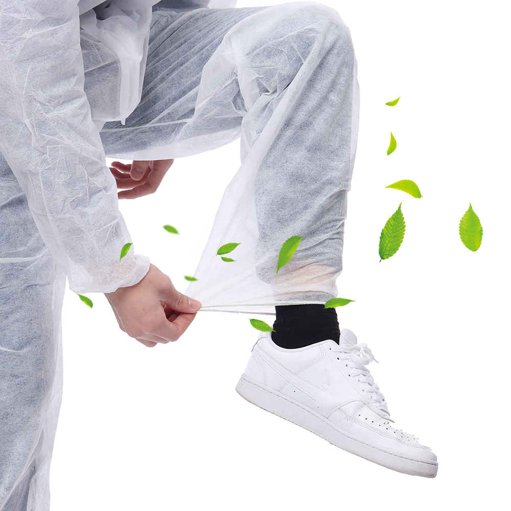 Disposable-White-Coveralls-Dust-Spray-Suit-Non-woven-Clothing-971616-7
