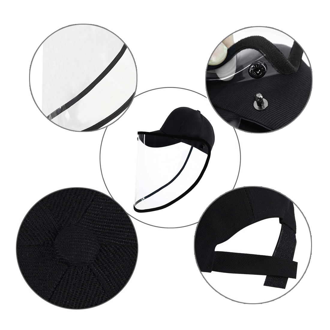 PULUZ-PU463-Protective-Hat-Face-Shield-Protective-Mask-Windproof-Dustproof-Antifoam-Detachable-1679668-6