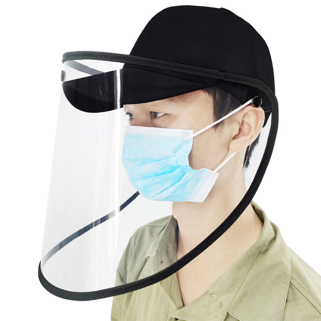 PULUZ-PU463-Protective-Hat-Face-Shield-Protective-Mask-Windproof-Dustproof-Antifoam-Detachable-1679668-7