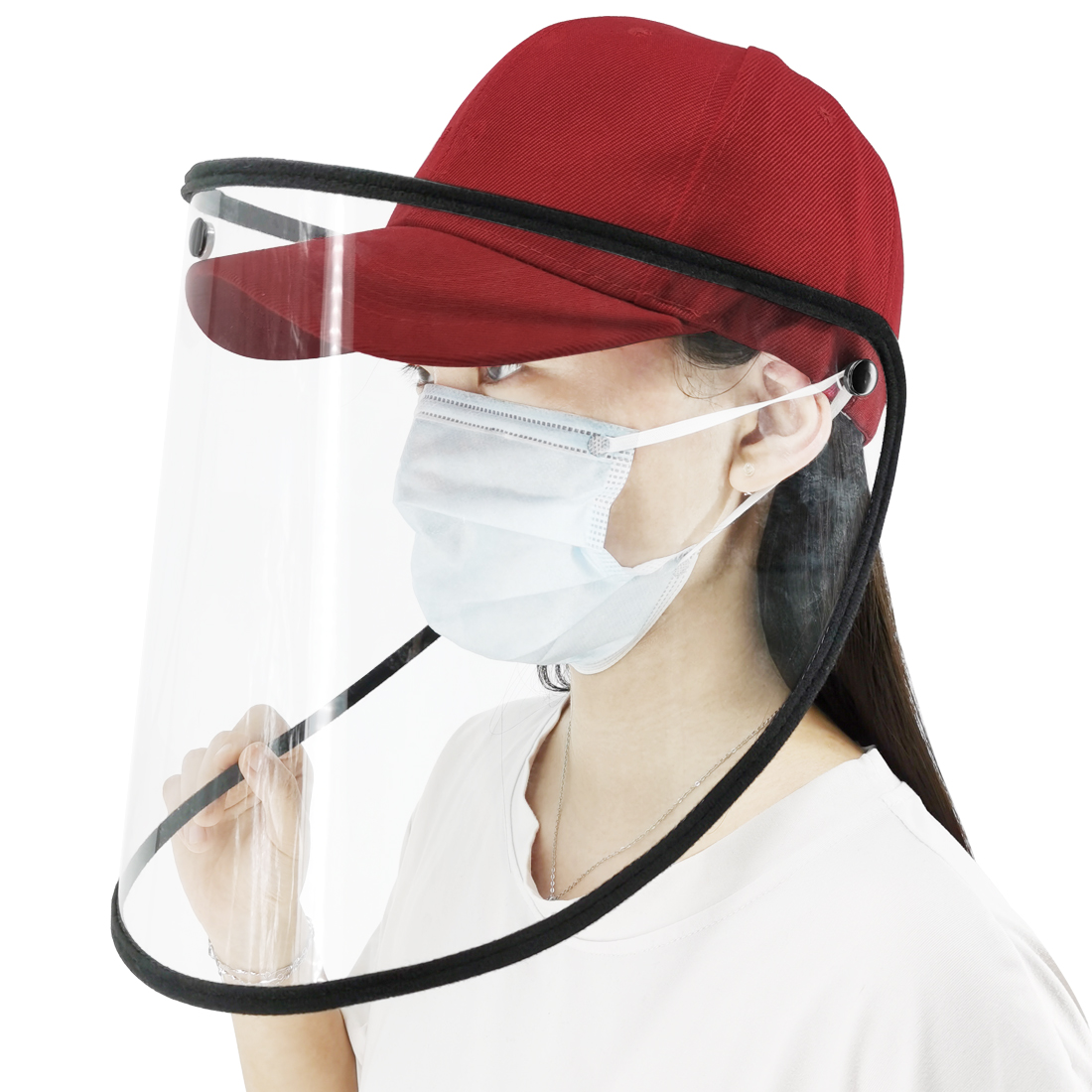PULUZ-PU463-Protective-Hat-Face-Shield-Protective-Mask-Windproof-Dustproof-Antifoam-Detachable-1679668-8
