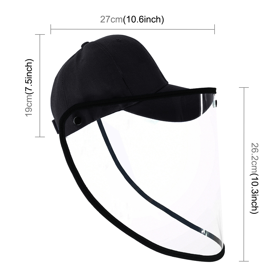 PULUZ-PU463-Protective-Hat-Face-Shield-Protective-Mask-Windproof-Dustproof-Antifoam-Detachable-1679668-10