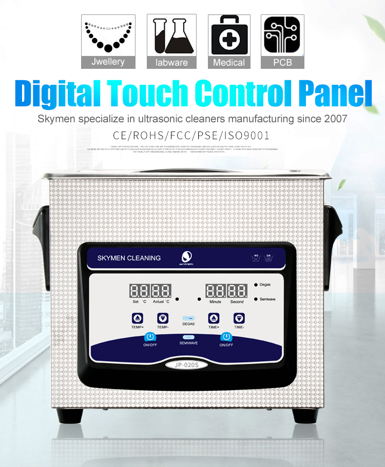 SKYMEN-JP-010S-Digital-2L-Ultrasonic-Cleaner-with-Heating-Timer-Bath-60W-Ultrasound-Machine-Dental-W-1708141-1