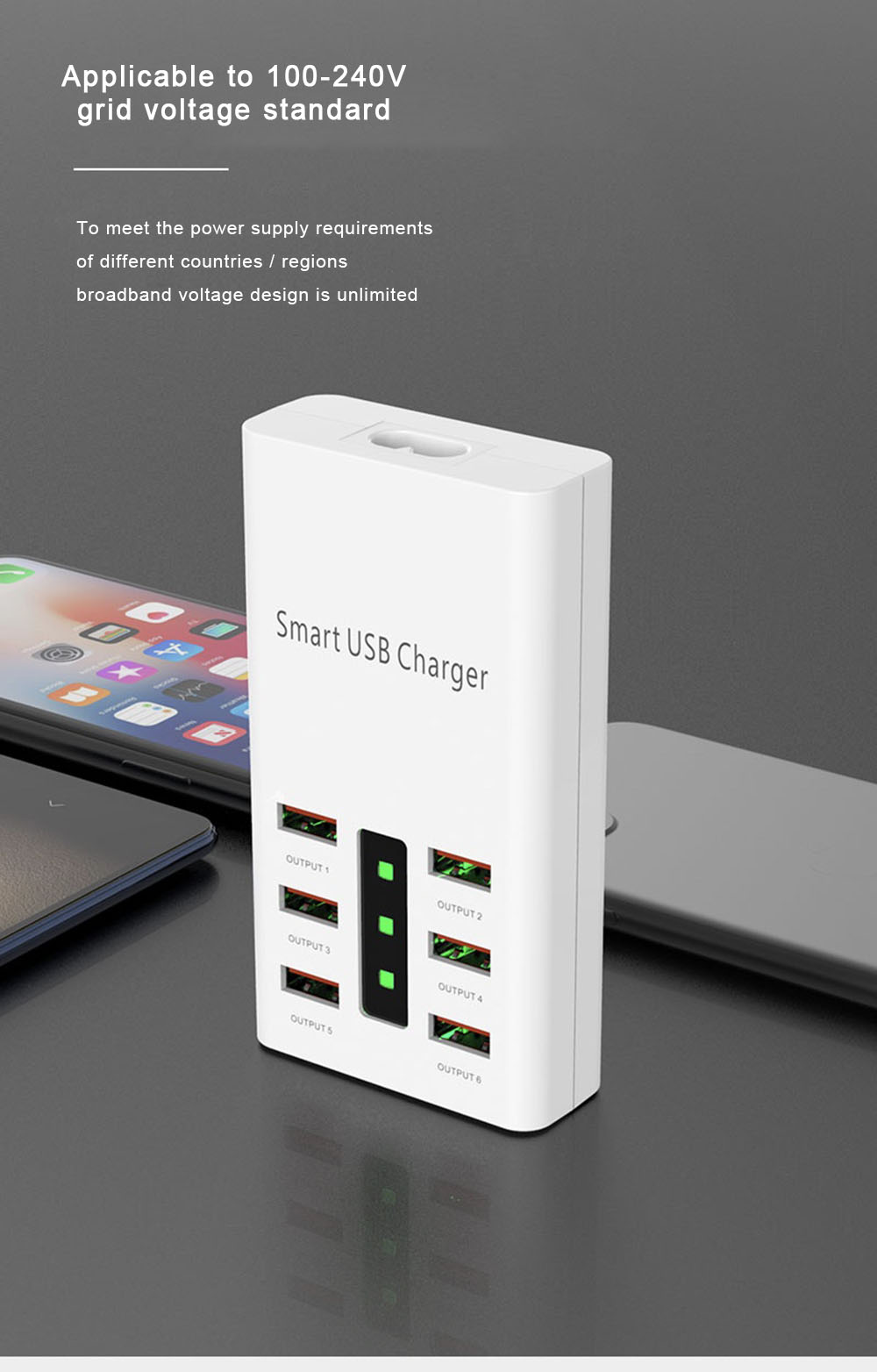 6-Port-30W-Smart-USB-Charger-Multi-Port-Power-Adapter-LED-Display-Station-Fireproof-Intelligent-Char-1729268-3