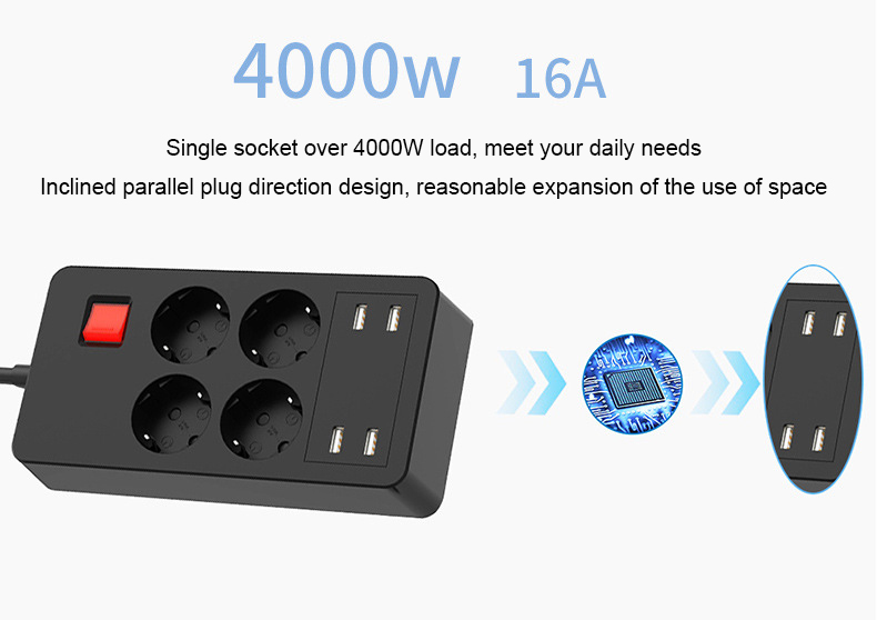 European-Standard-Socket-4-Jacks-4-USB-Smart-Power-Converter-German-Standard-Plug-Home-Office-Power--1831466-6