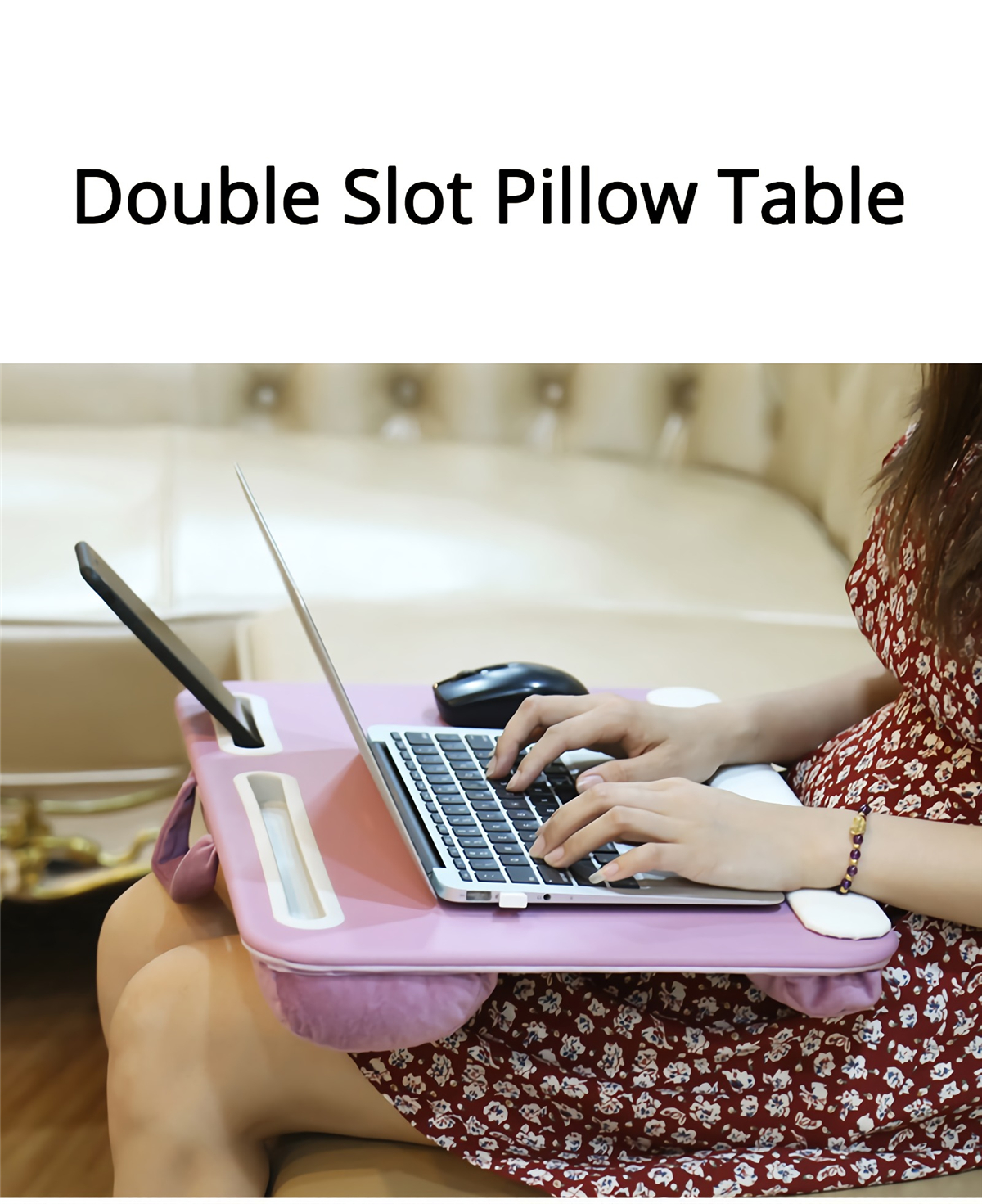 2-in-1-Double-Slot-Lap-Desk-Study-Pillow-Table-Computer-Laptop-Desk-Portable-Laptop-Stand-with-Phone-1888921-1