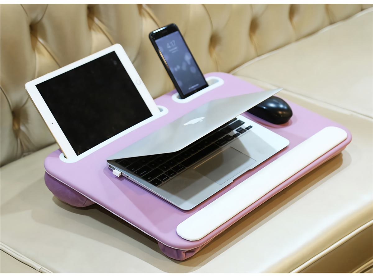 2-in-1-Double-Slot-Lap-Desk-Study-Pillow-Table-Computer-Laptop-Desk-Portable-Laptop-Stand-with-Phone-1888921-9