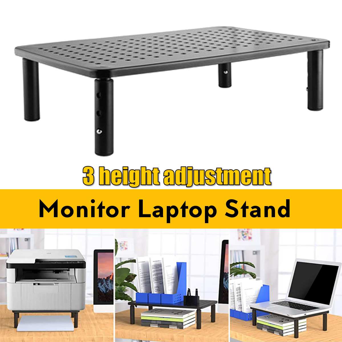 3-Levels-Height-Adjustable-Monitor-Stand-Riser-Laptop-Stand-for-Laptop-Computer-Pc-Printer-1657693-2