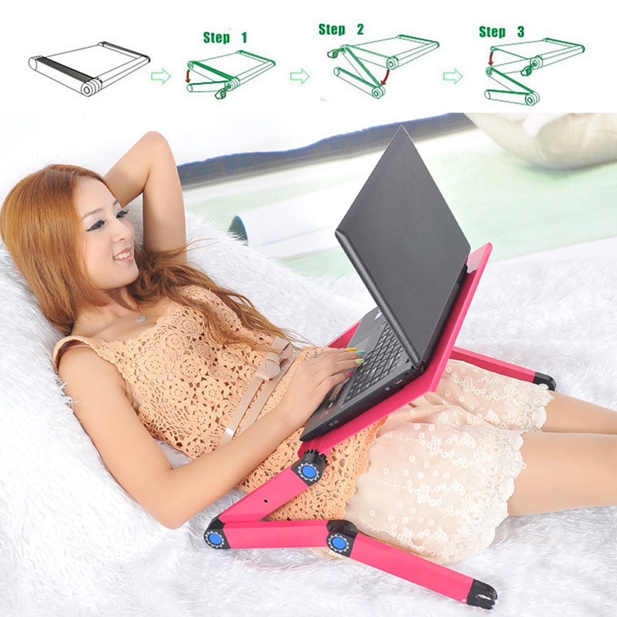 Adjustable-Laptop-Stand-Desk-Notebook-Bracket-Fan-Cooling-Pad-Game-Notebook-Base-with-Mouse-Board-fo-1757095-5