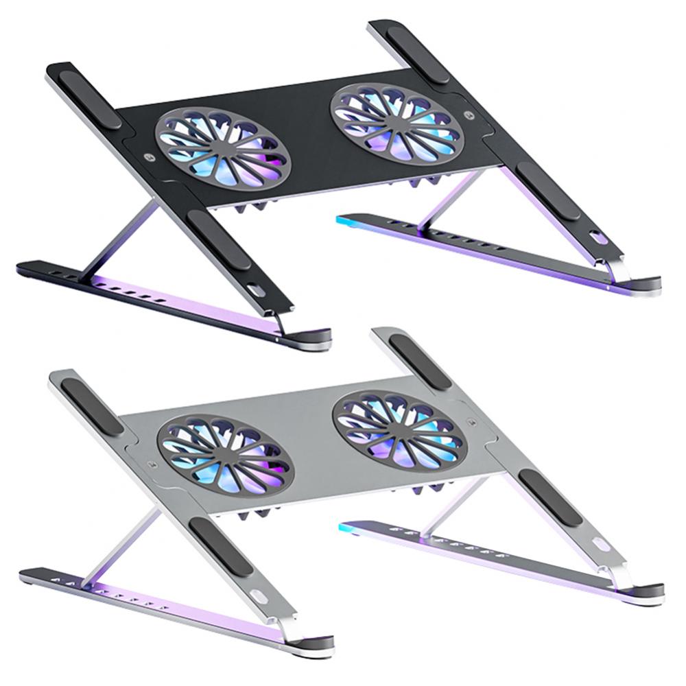 Adjustable-Laptop-Stand-Portable-Laptop-Cooling-Pads-with-RGB-Cooling-Fans-for-Laptop-1870641-1