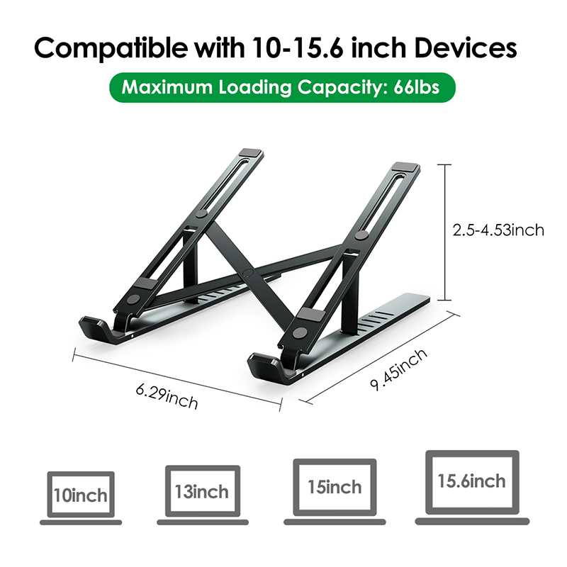 Laptop-Stand-Aluminum-Alloy-Adjustable-Portable-Foldable-Laptop-Riser-for-MacBook-Air-ProDellHP-Fits-1745951-5