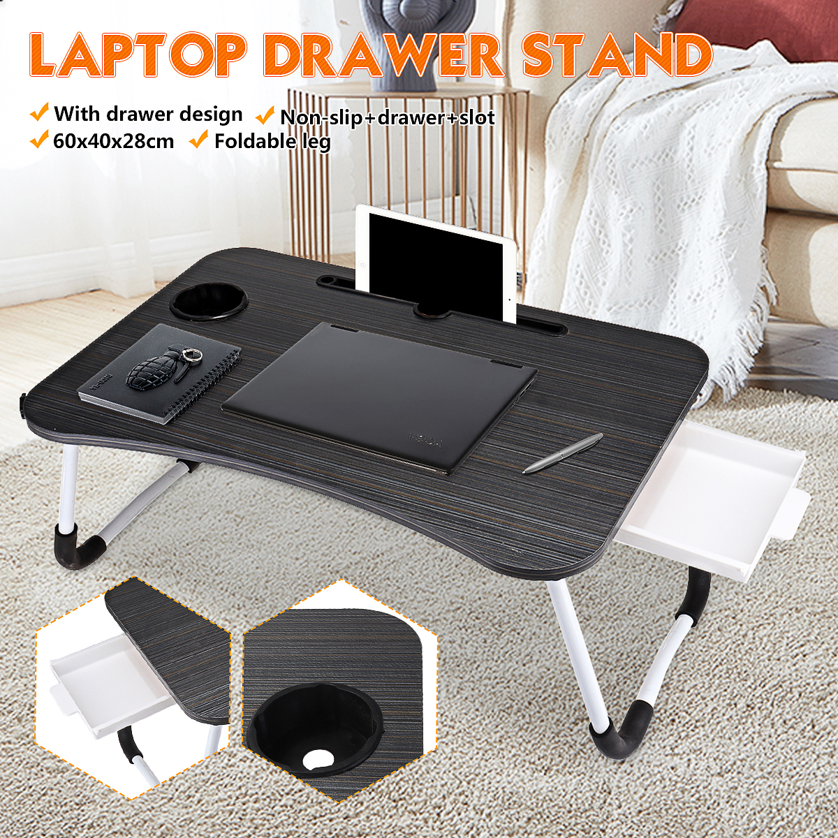 Laptop-Table-Stand-with-Small-Drawer-Portable-Folding-Desk-Notebook-Table-Stand-Lap-Tray-Bed-for-Chi-1728170-2