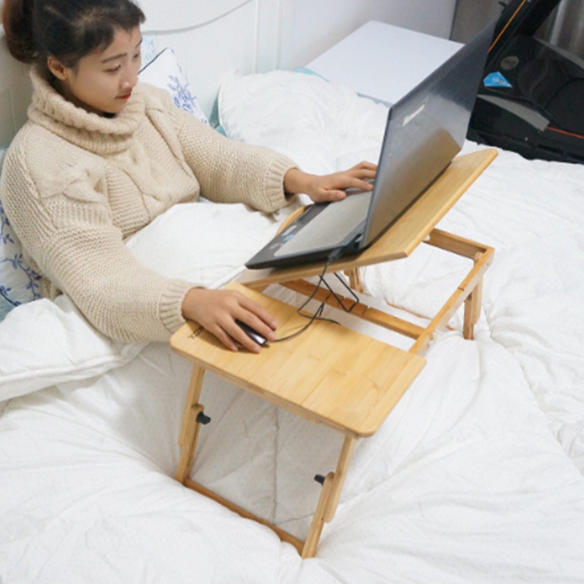 Portable-Bamboo-Laptop-Bed-Desk-Table-Foldable-Workstation-Tray-Lap-Fold-1719036-7