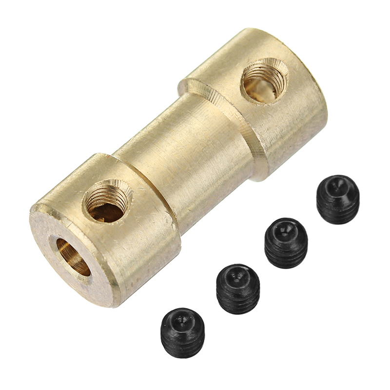 317mm-317mm-Brass-Coupler-Spindle-Motor-Shaft-Coupling-Connector-for-EleksMill-Engraver-CNC-Router-1271964-1