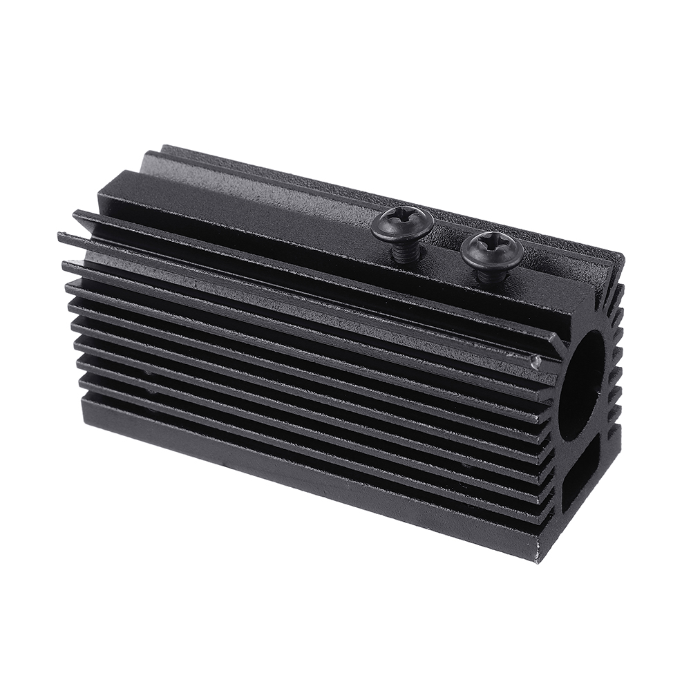 58x22x27mm-Black-12mm-Aluminum-Heat-Sink-Groove-Fixed-Radiator-Seat-Cooling-Heat-Sink-for-12mm-Laser-1582321-1