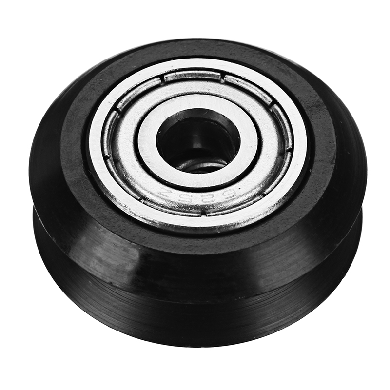 5mm-POM-Black-Idler-V-Type-Wheel-Wheels-CNC-Engraving-Millling-Machine-Accessories-1286717-1