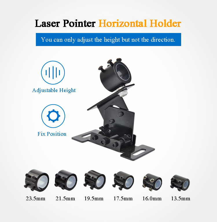 MTOLASER-135mm-235mm-Laser-Module-Pointer-Holder-Adjustable-Height-Horizontal-Position-Wall-Mount-Cl-1434392-1
