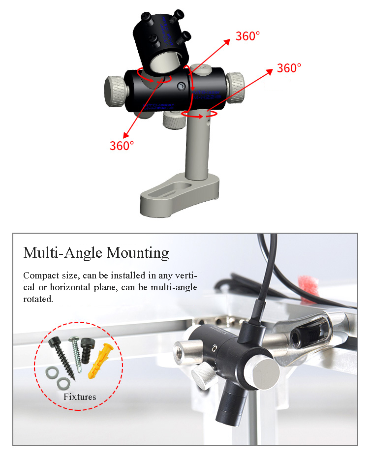 MTOLASER-135mm-235mm-Triaxial-360deg-Adjustable-Laser-Pointer-Module-Holder-Mount-Clamp-Three-Axis-B-1314143-4