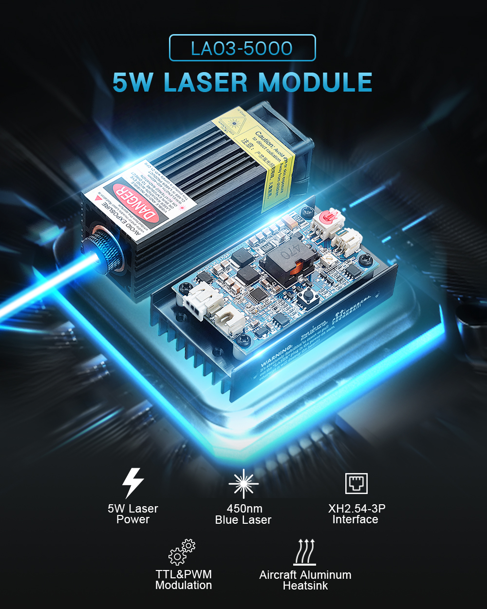 450nm-5W-Laser-Engraving-Module-Blue-Light--With-TTL-Modulation-1337358-1