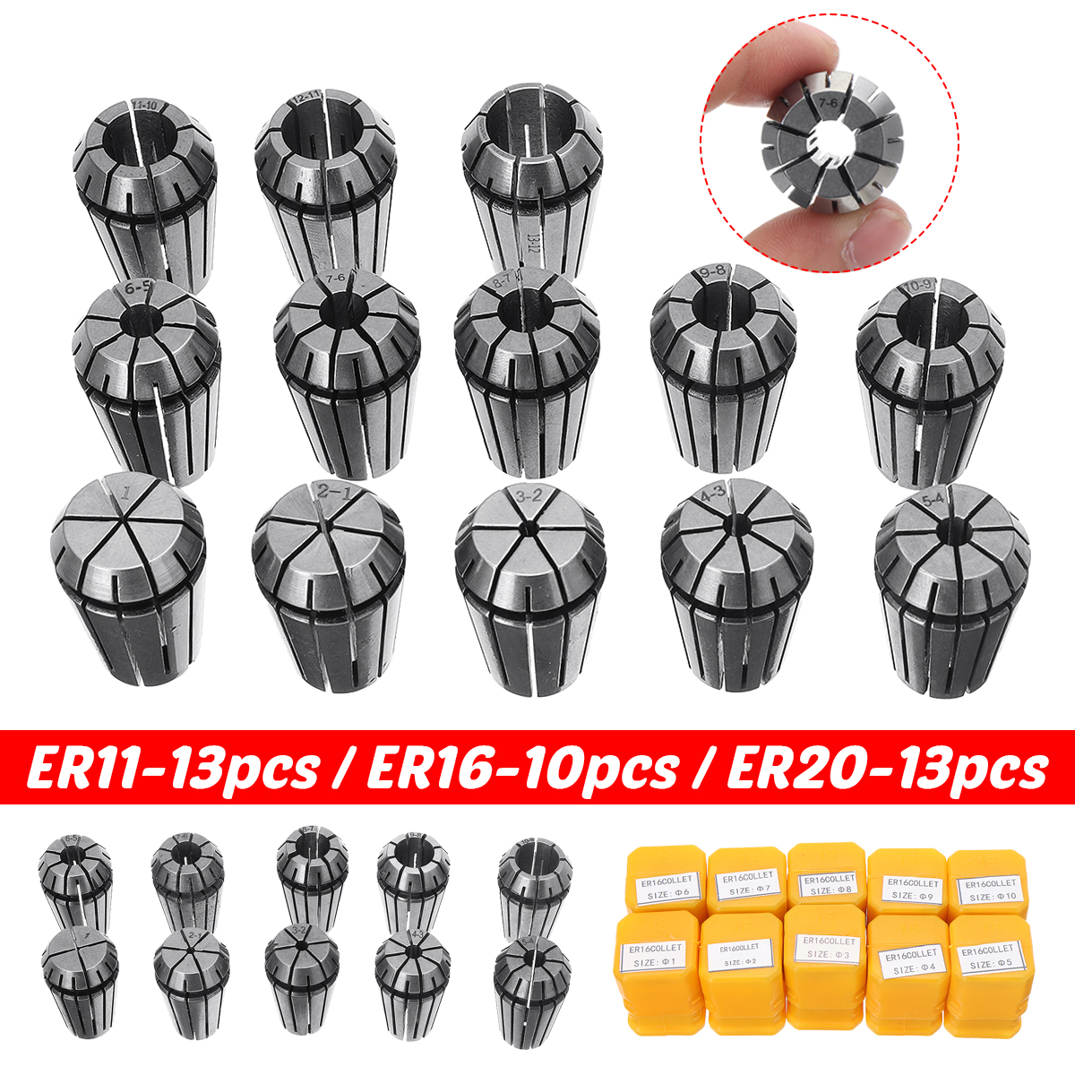 ER11-ER16-ER20-Spring-Collet-Chuck-Set--CNC-Milling-Lathe-Tool-for-Engraving-Machine-1724168-1