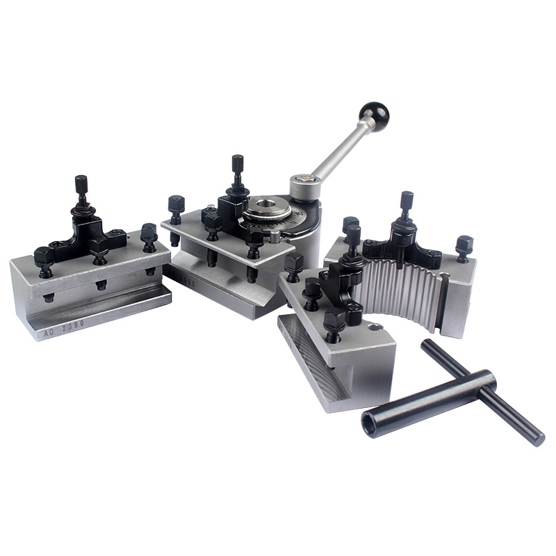 European-A-Style-Lathe-Quick-Change-Tool-Post-Holder-20x20mm-Tool-Rest-for-150-300mm-Bed-Swing-1919000-1