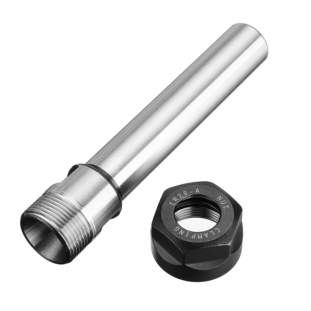 Machifit-C20-ER20A-100L-Collet-Chuck-Holder-CNC-Milling-100mm-Straight-Shank-Extension-Rod-1574582-5