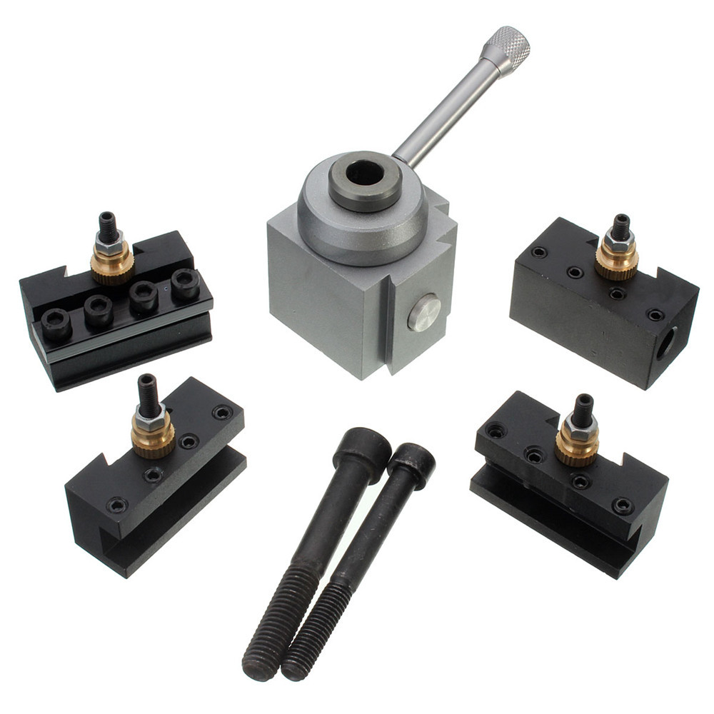 Mini-Quick-Change-Tool-Post-Holder-Kit-Set-Aluminum-Alloy-Tool-Post-Lathe-Tools-983345-1