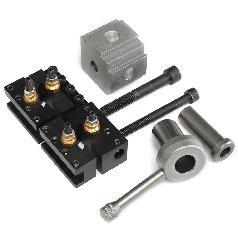 Mini-Quick-Change-Tool-Post-Holder-Kit-Set-Aluminum-Alloy-Tool-Post-Lathe-Tools-983345-4