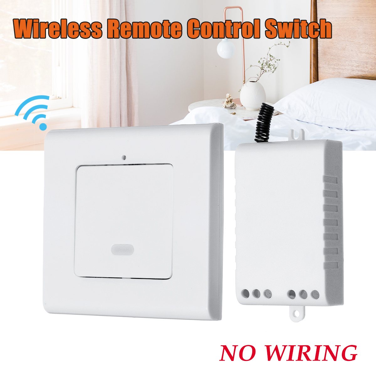 1-Way-Wall-Lamp-Wireless-Remote-Control-ONOFF-Light-Switch---Receiver-AC220V-1296321-2