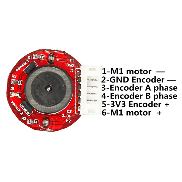 CHIHAI--MOTOR-6V-210RPM-Encoder-Motor-DC-Gear-Motor-with-Mounting-Bracket-and-Wheel-1044064-4