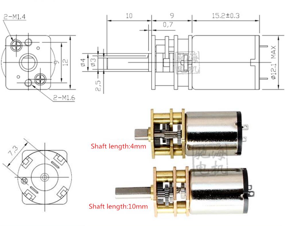 ChiHai-CHF-GM12-1215R-DC-Motor-12V-1050rpm-Mute-Torsion-Large-Hollow-Cup-Reduction-Gear-Motor-1424645-8