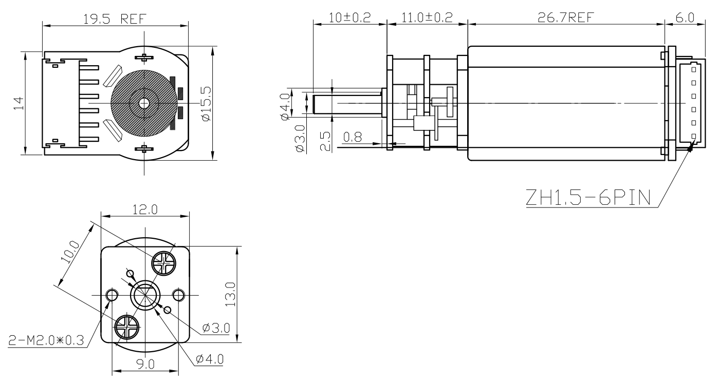 Chihai-DC-12V-Gear-Motor-Hall-Encoder-Motor-DC-Motor-1566800-10